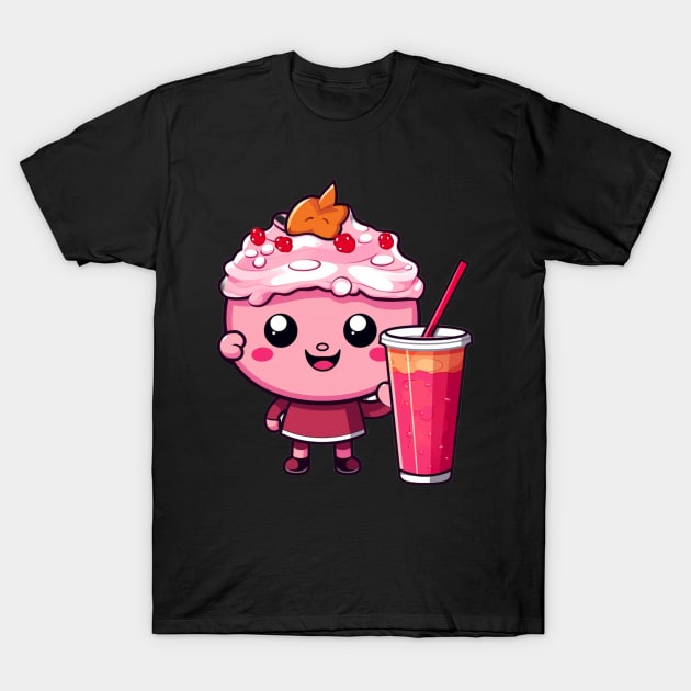 kawaii Ice cream  T-Shirt cute Candy food gilrl T-Shirt by nonagobich